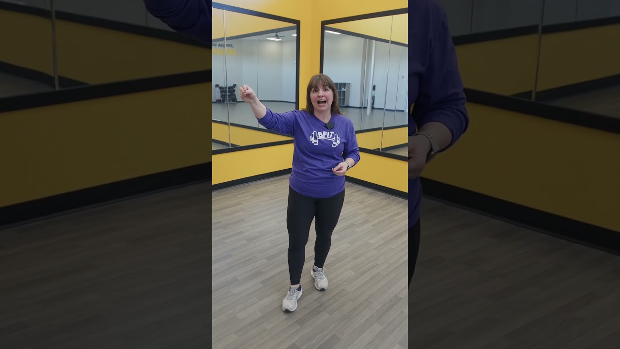 New to a class? Try the middle. #joinbfit #newburgh #evansville #groupfitness