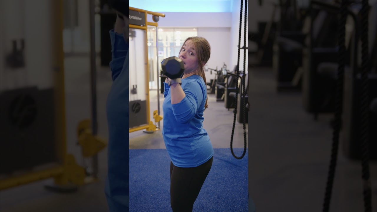 One simple move to avoid low back pain @ the gym. #evansville #newburgh #gymtips #gymshorts