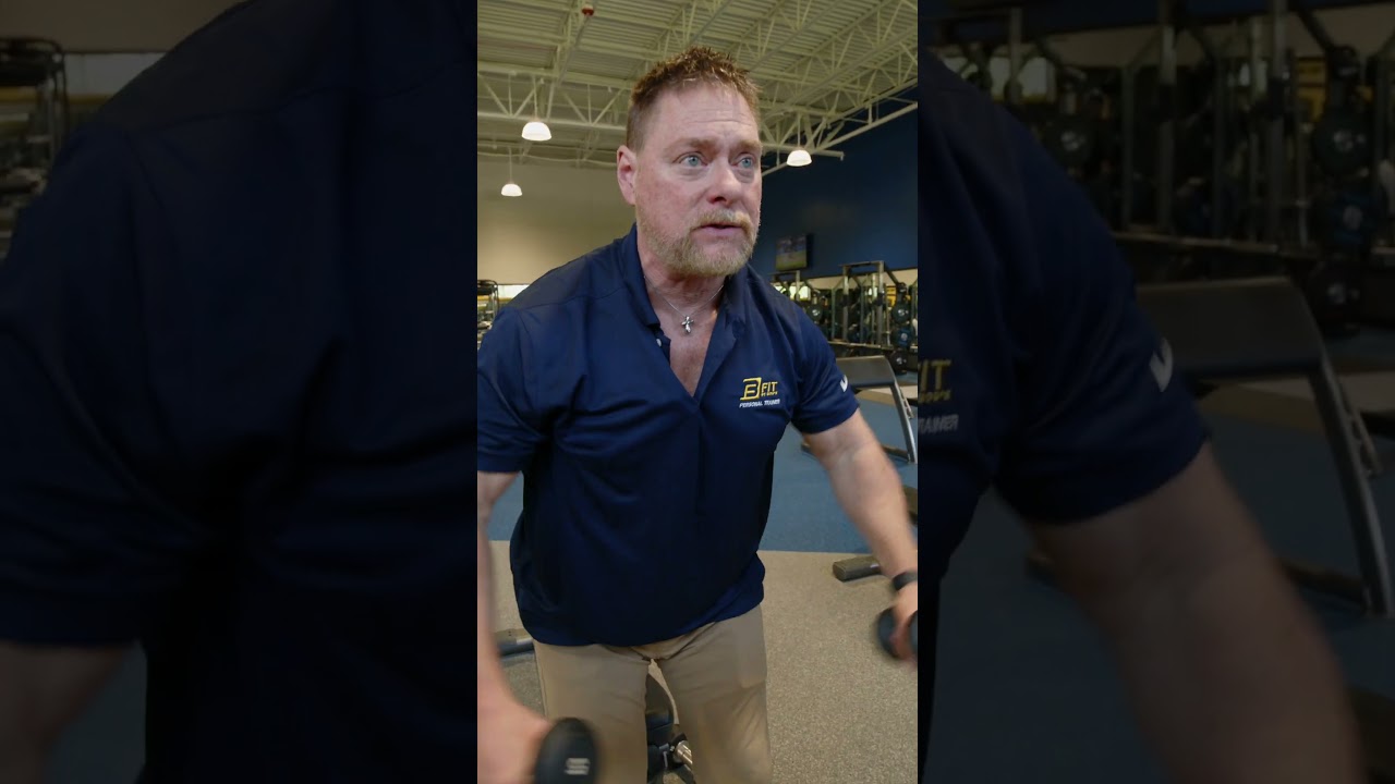 Try this shoulder superset that doesn't harm your rotator cuffs 💪 #evansville #newburgh