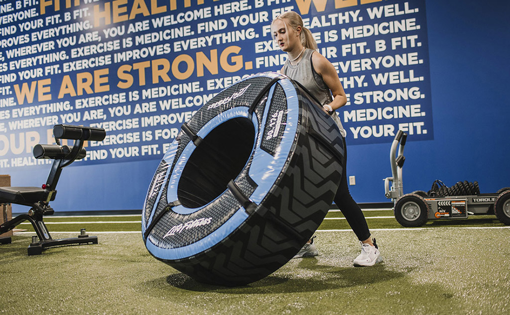 Functional training area at BFit East gym