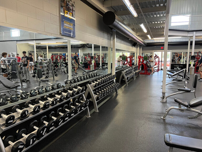 Evansville west gym fitness weights