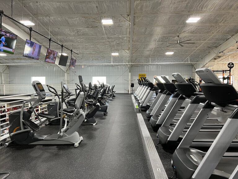 Evansville west gym fitness cardio treadmills