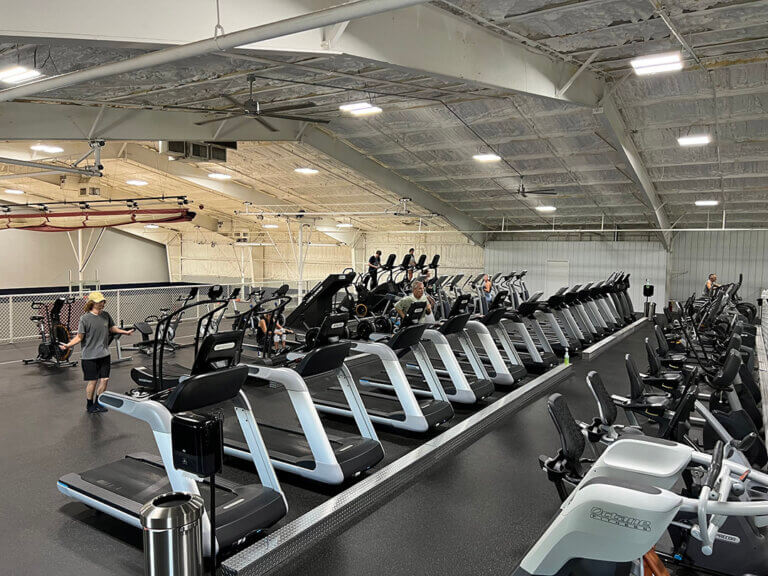 Evansville west gym fitness cardio treadmills