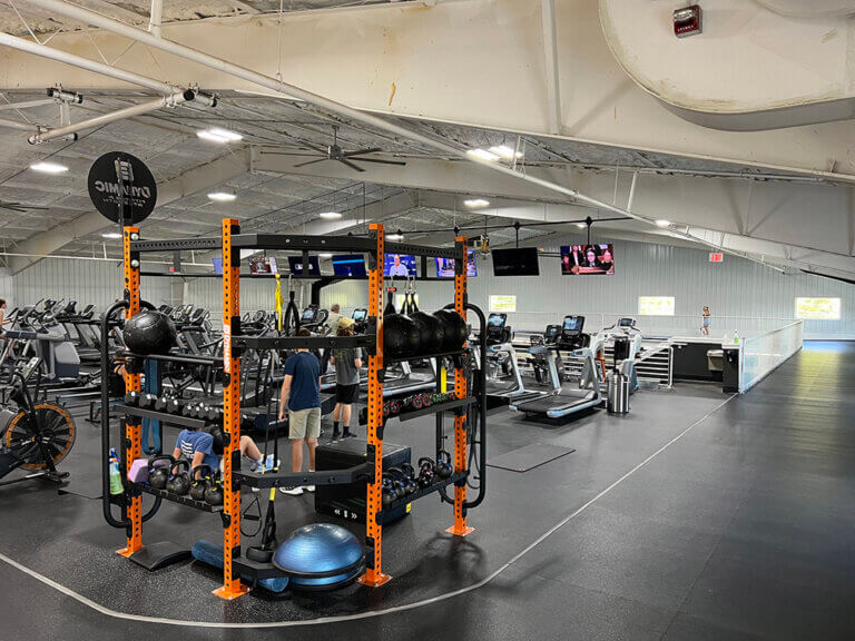 Evansville west gym fitness functional fitness and walking track