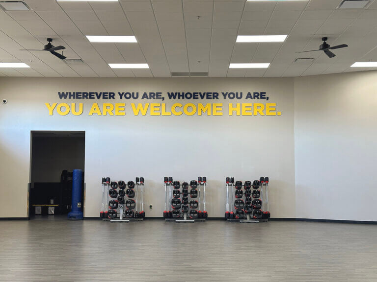 Group fitness class Evansville, IN gym fitness East