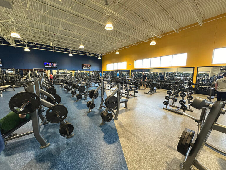 Evansville gym fitness East weights