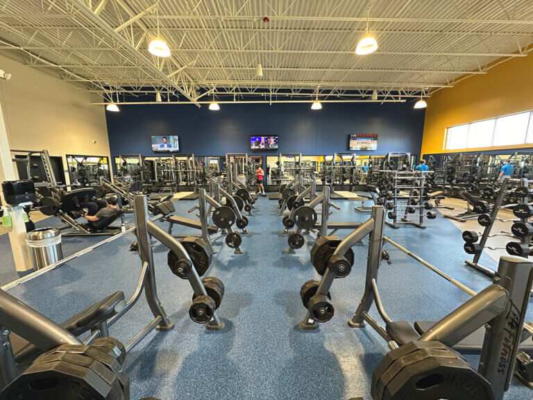 Evansville gym fitness East weights