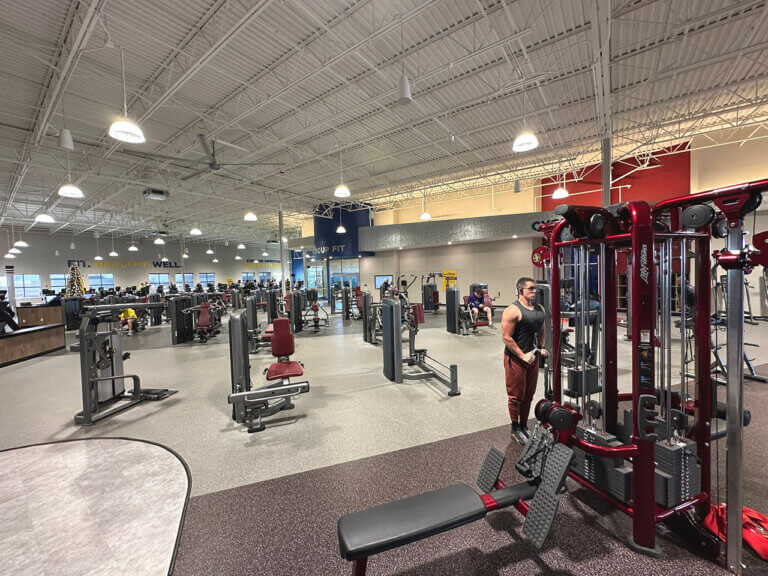 Evansville gym fitness East weights