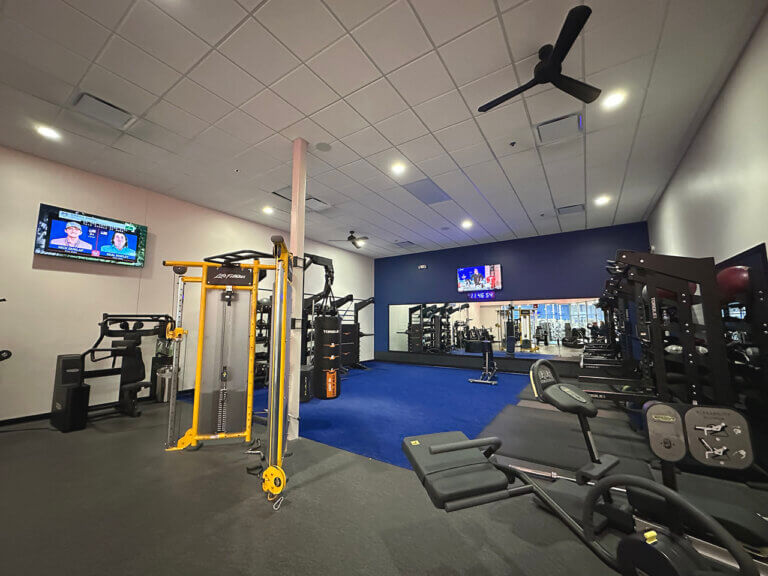 Evansville gym fitness East weights technogym biostrength