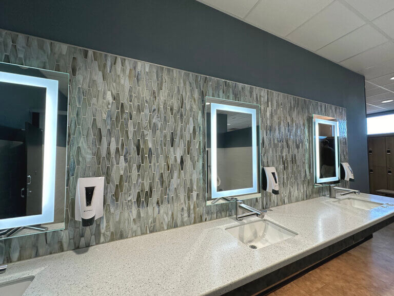 Gym locker room Evansville