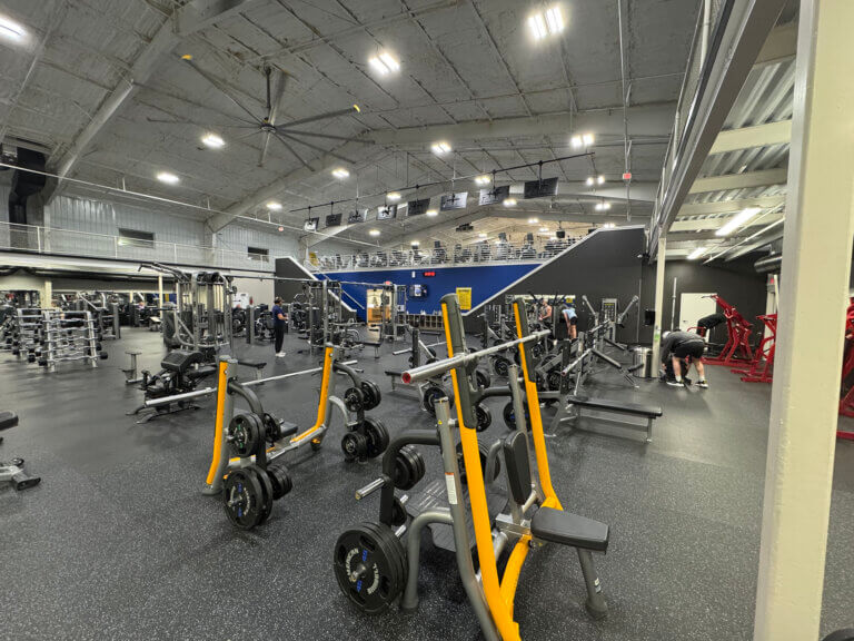 Evansville West gym strength training equipment web 011