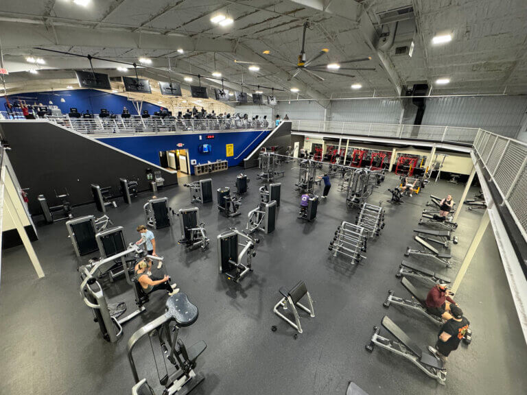 Evansville West gym strength training equipment web 012
