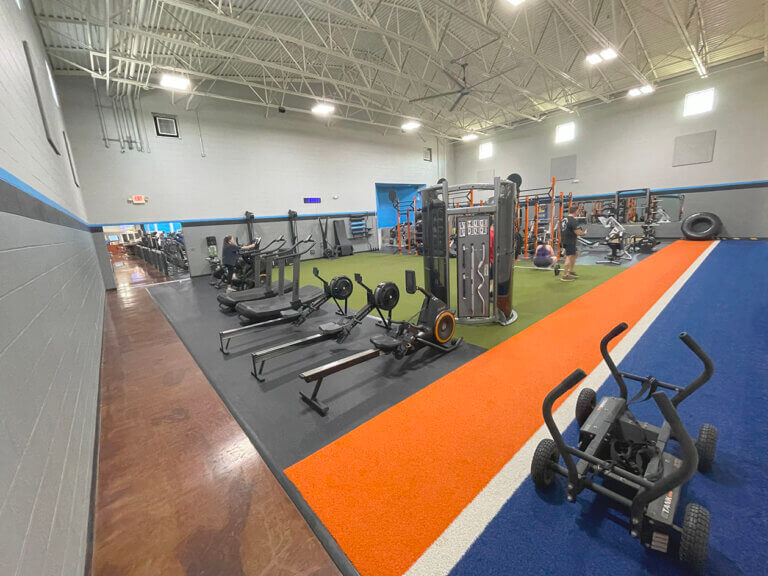 Turf area at BFit Evansville northside gym